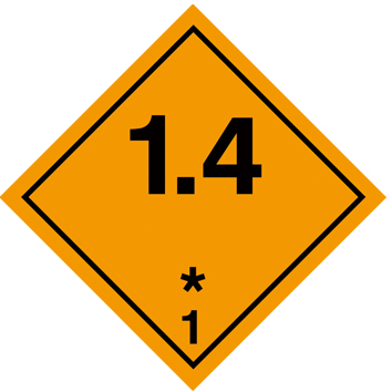 1.4類危險(xiǎn)品標(biāo)識